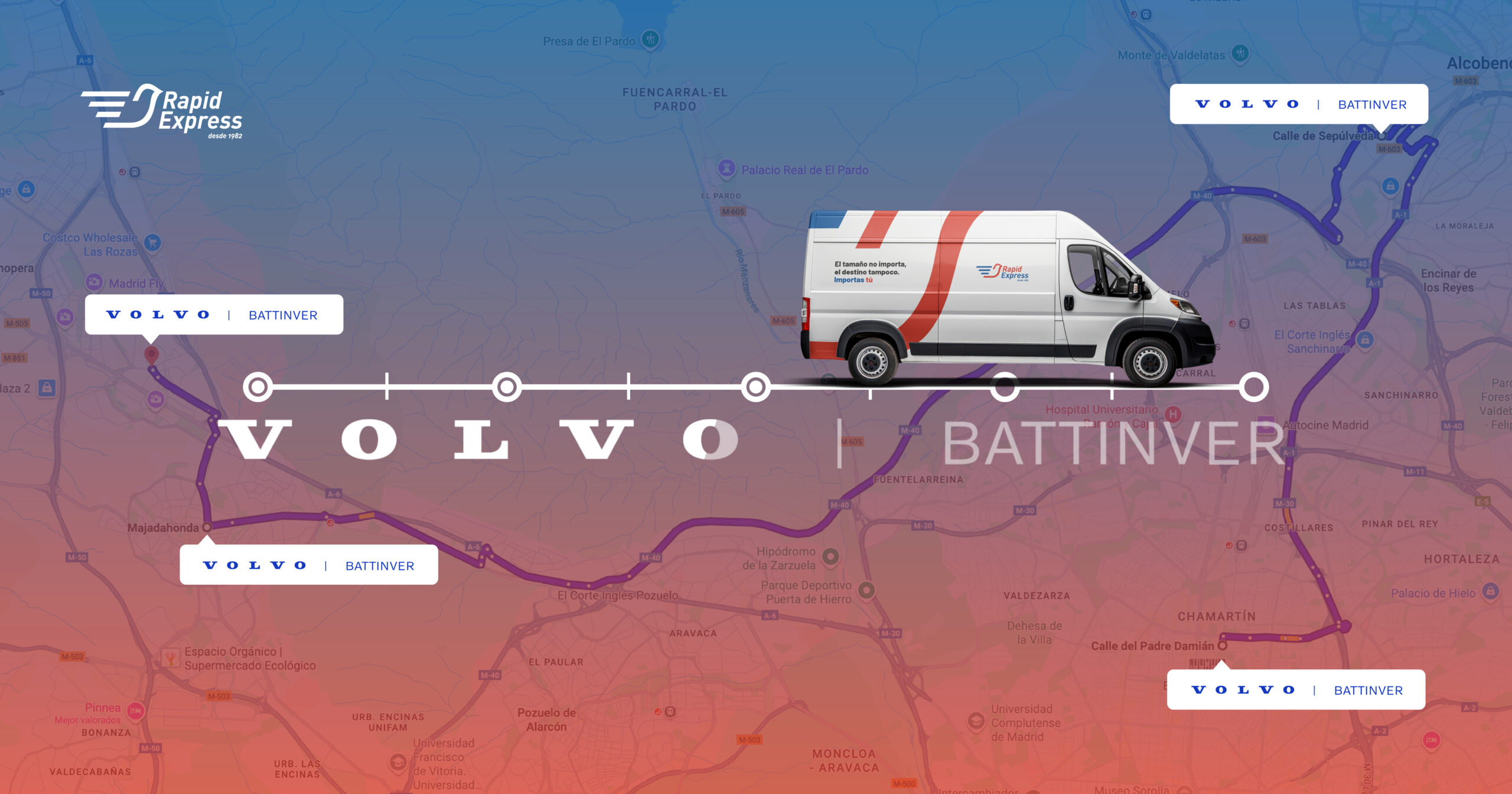 La logística invisible que conecta las sedes de Volvo Battinver en la Comunidad de Madrid